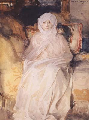 Mrs.Gardner in White (mk18), John Singer Sargent